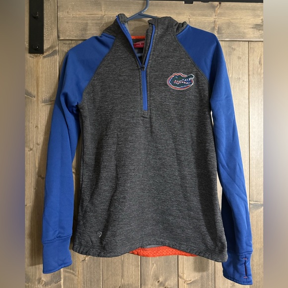 Colosseum Florida Gators Quarter Zip with Hood - Picture 1 of 3